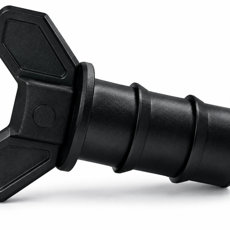 Barbed End Cap